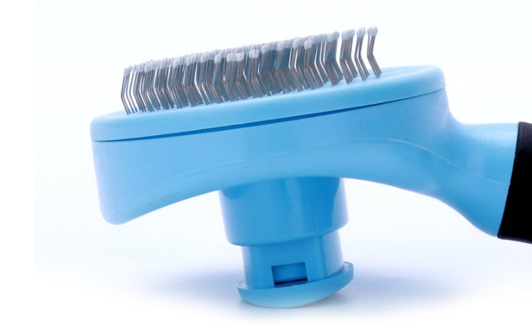 Cat Slicker Brush | Steel Needle Bristles for Gentle Grooming