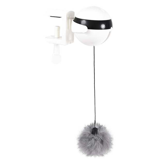 Electric Automatic Lifting Cat Ball Toy | Clip-On Interactive Play