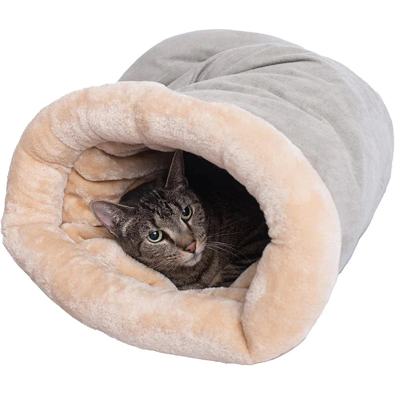 Cat Sleeping Bag | Warm Semi-Enclosed Nest for Cozy Cats