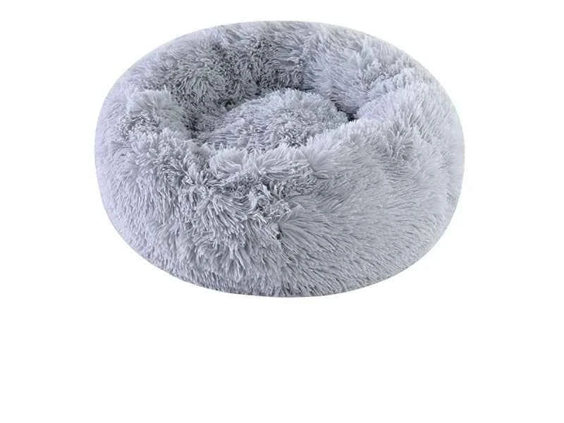 Round Donut Cat Bed | Plush, Calming & Machine Washable