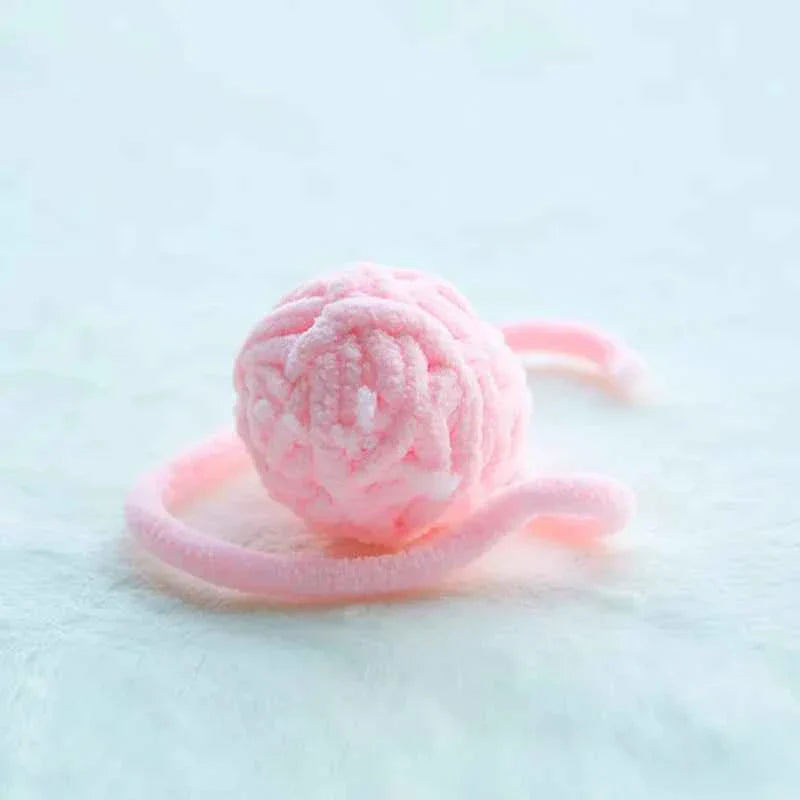 Yarn Ball Cat Toys with Bell | Colorful, Jingly & Irresistible