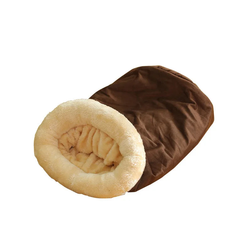 Cat Sleeping Bag | Warm Semi-Enclosed Nest for Cozy Cats