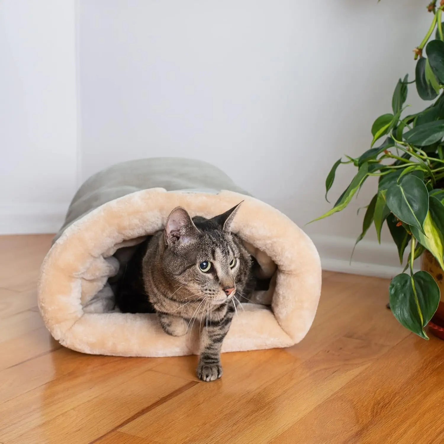 Cat Sleeping Bag | Warm Semi-Enclosed Nest for Cozy Cats