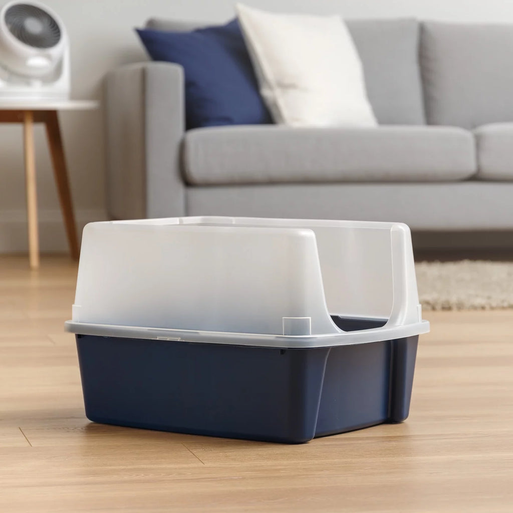 Navy Blue Standard Litter Box