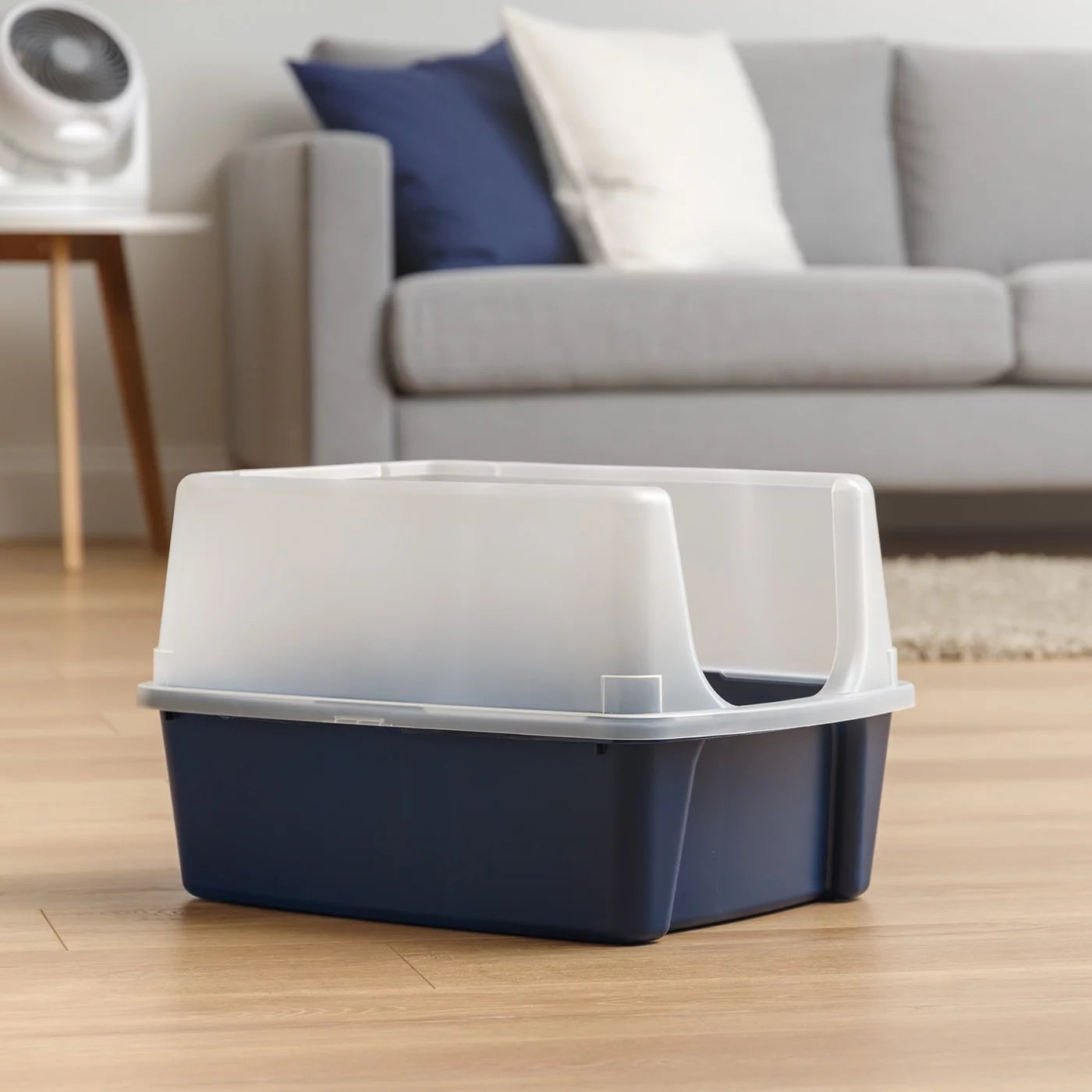 Navy Blue Standard Litter Box