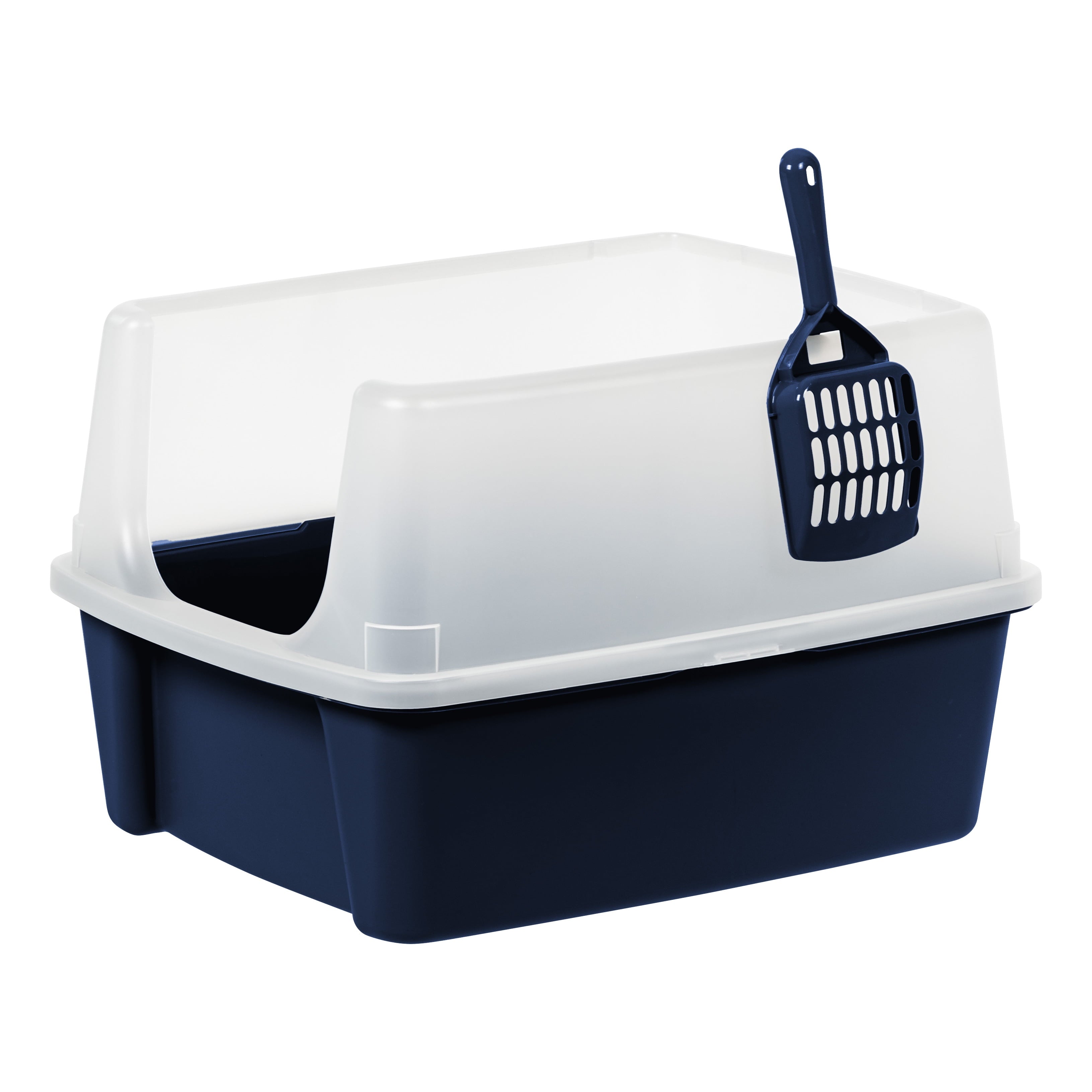Navy Blue Standard Litter Box